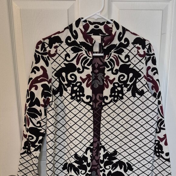 Chico's Open Front Sweater Jacket - Picture 1 of 3